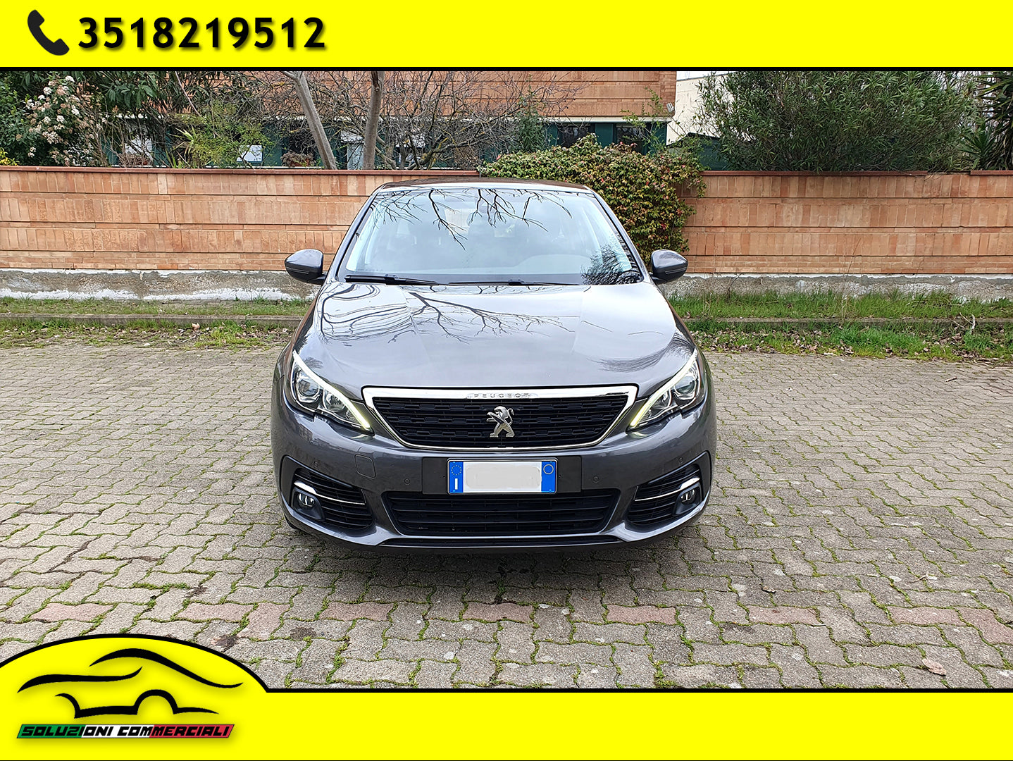 PEUGEOT 308 1.5 BLUE HDI 130CV AUT. EAT 8  KM 62000 11/2019  €8.900