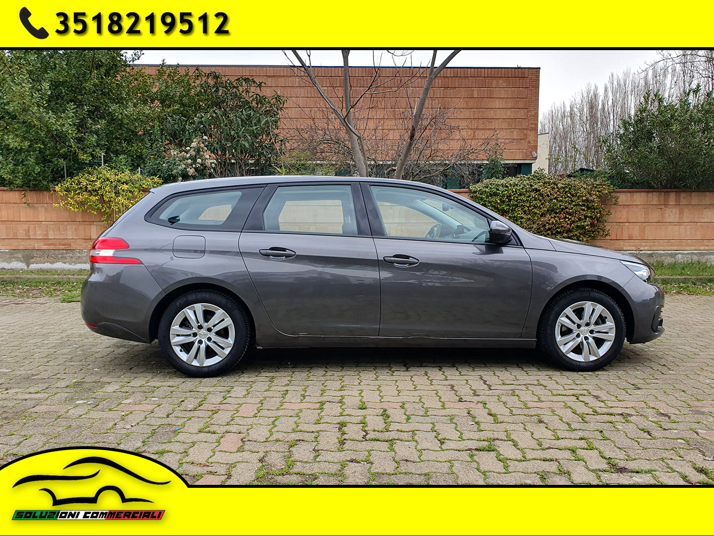 PEUGEOT 308 1.5 BLUE HDI 130CV AUT. EAT 8  KM 62000 11/2019  €8.900