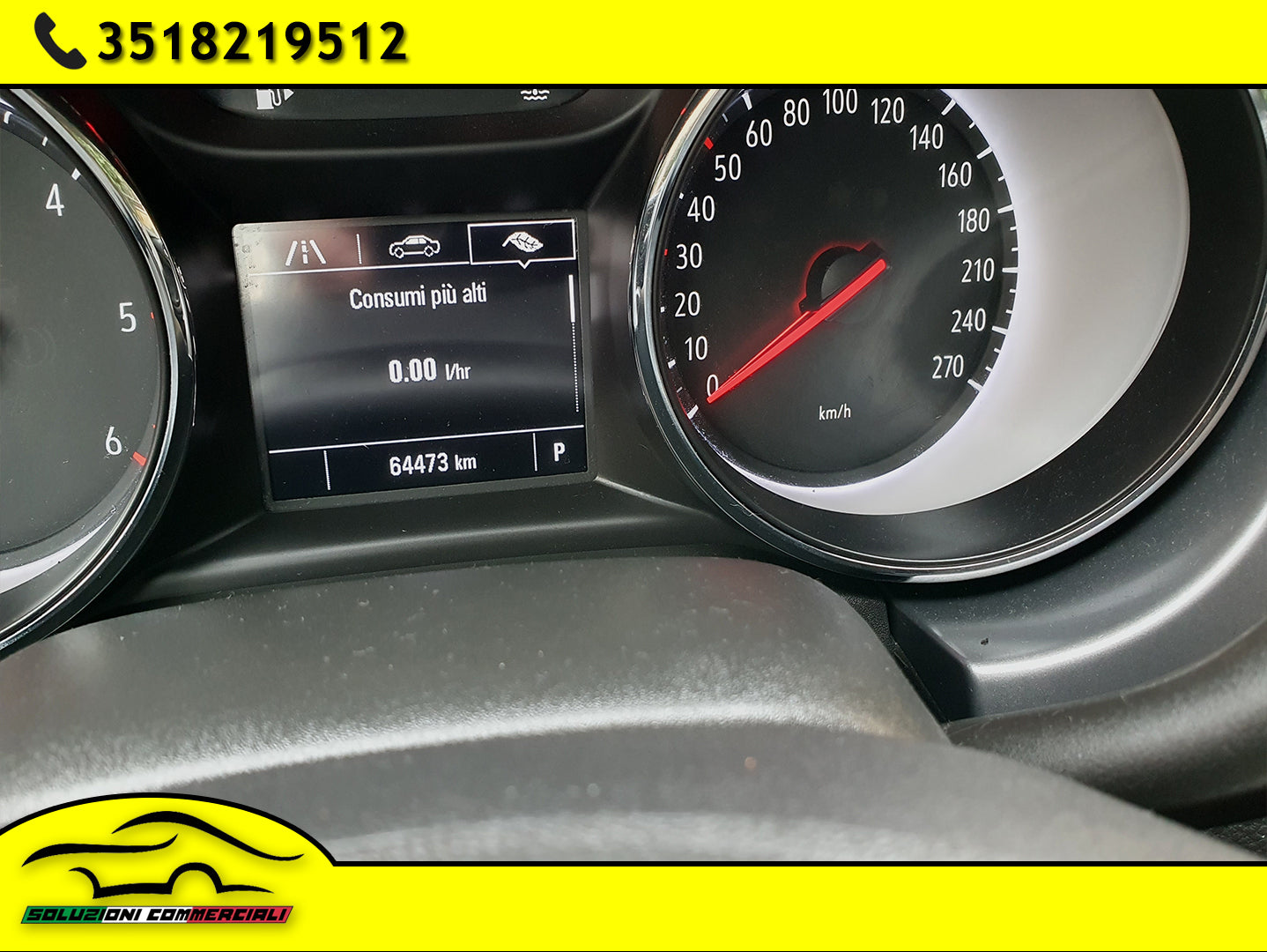 Opel Astra sw 1.6 136 cv Business  Cambio aut. 8/2019 64.000 km  €9.300