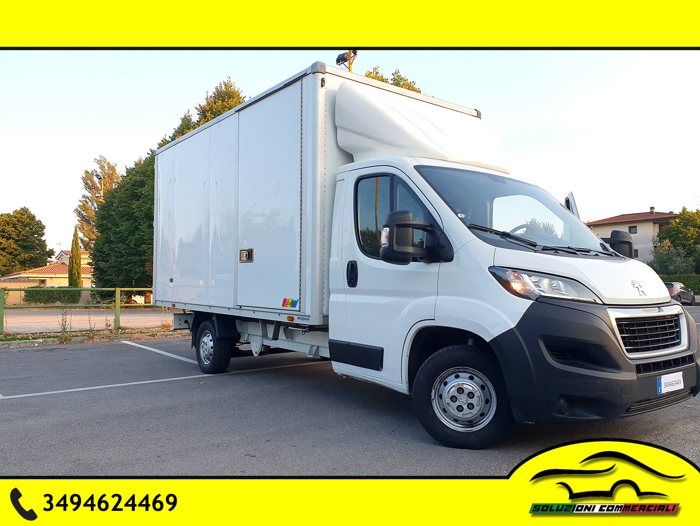 Peugeot Boxer 2.2 Bluehdi  140 CV CAB.  11/20  KM  88.500  € 18.000