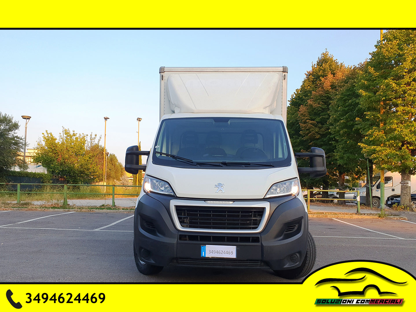 Peugeot Boxer 2.2 Bluehdi  140 CV CAB.  11/20  KM  88.500  € 18.000