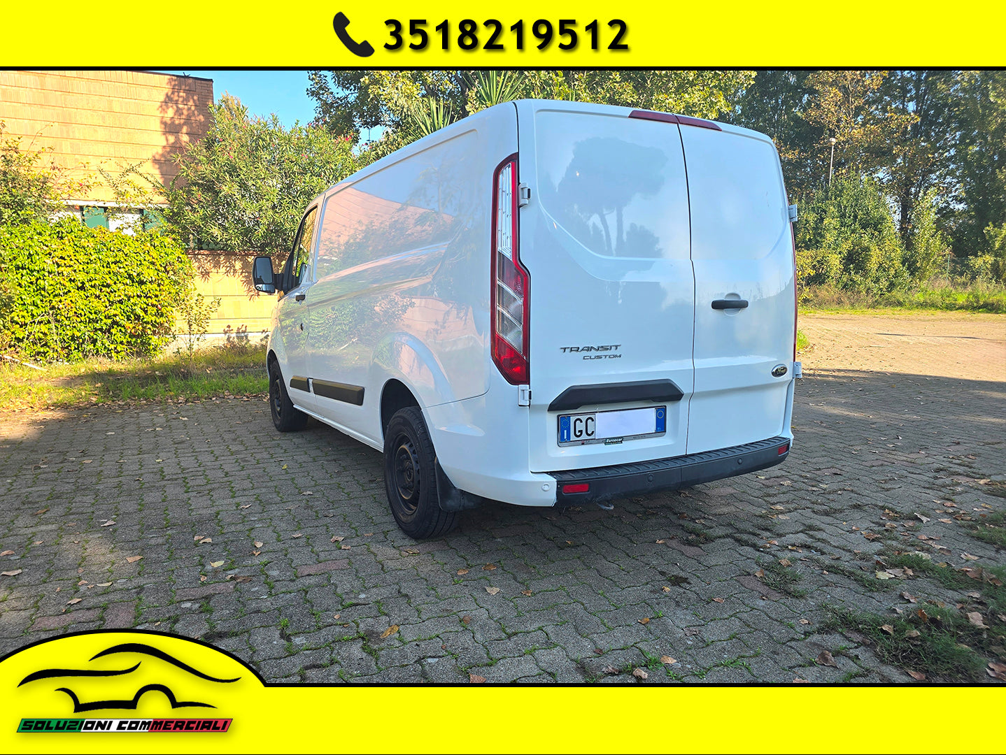FORD TRANSIT CUSTOM BLUE HDI 130 CV