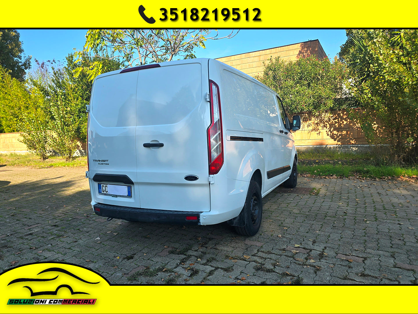 FORD TRANSIT CUSTOM BLUE HDI 130 CV