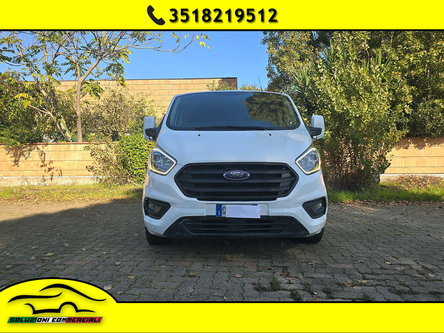 FORD TRANSIT CUSTOM BLUE HDI 130 CV