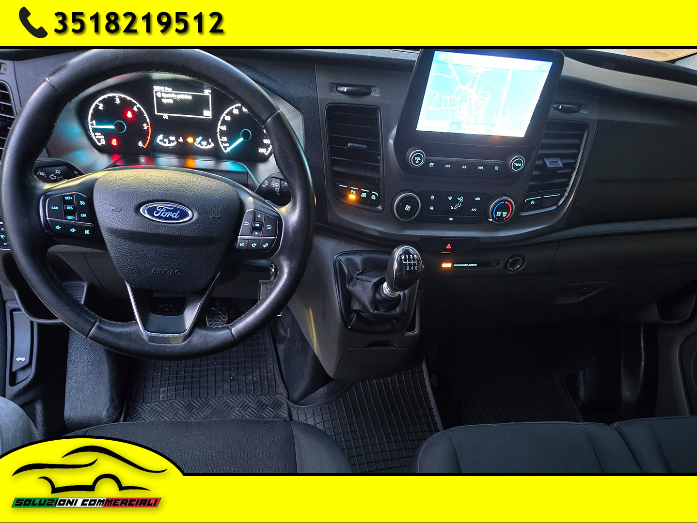 FORD TRANSIT CUSTOM BLUE HDI 130 CV