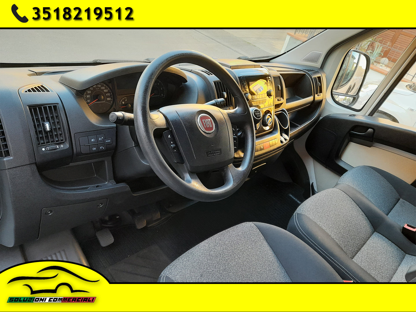 FIAT DUCATO MAXI 2.3 140 CV CABINATO 10/2019