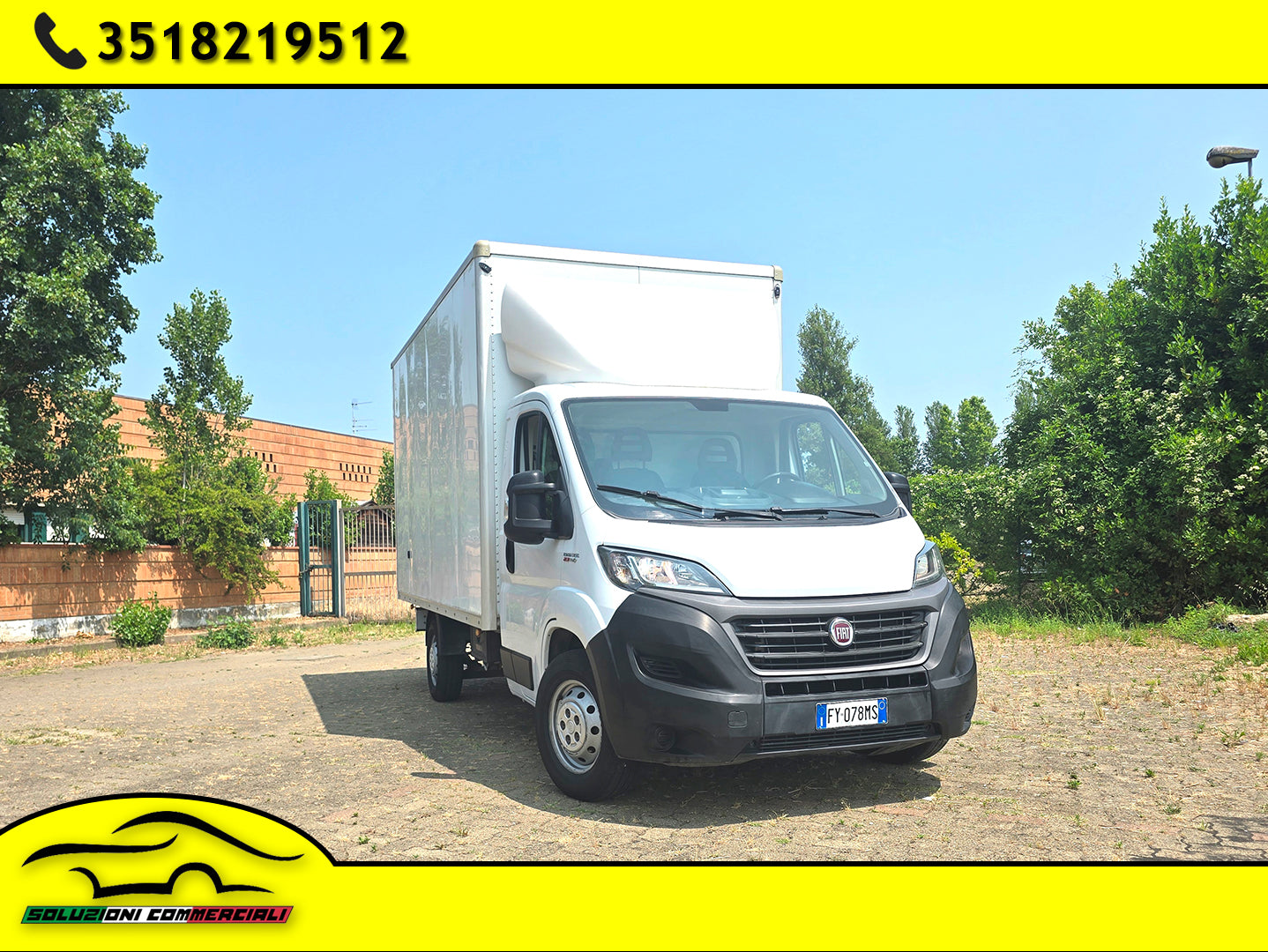 FIAT DUCATO MAXI 2.3 140 CV CABINATO 10/2019