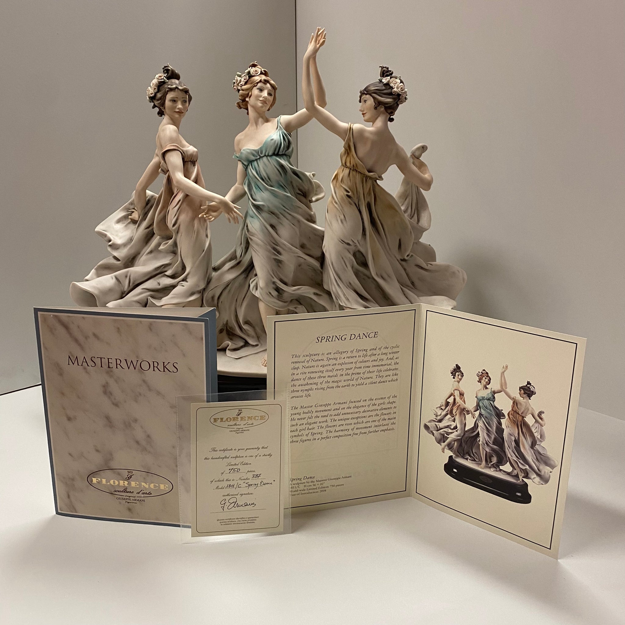STATUA GIUSEPPE ARMANI SPRING DANCE  LE
