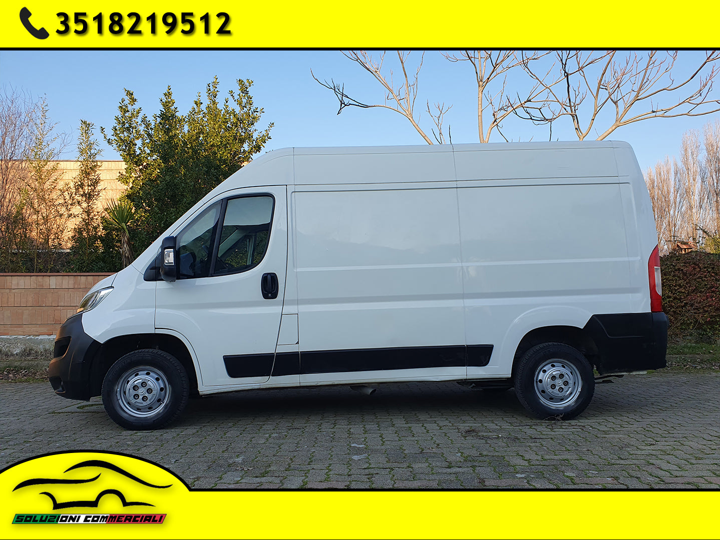 CITROEN  JUMPER H2L2 2.0 120 cv   12/2019 KM 75.000  € 8.300