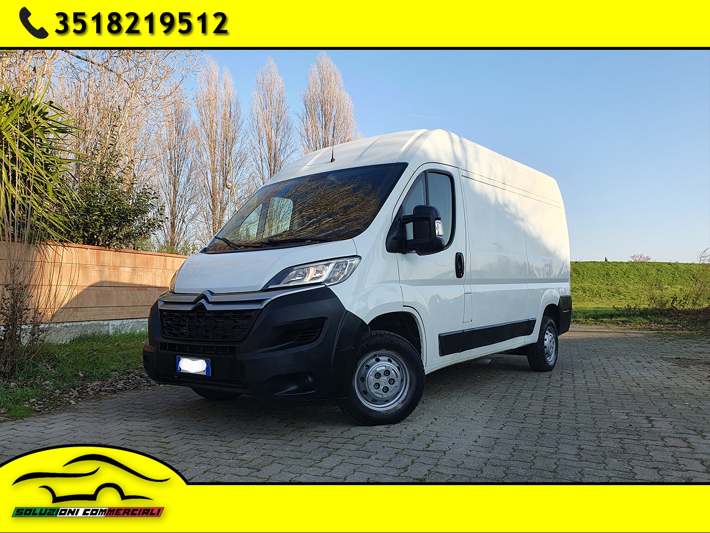 CITROEN  JUMPER H2L2 2.0 120 cv   12/2019 KM 75.000  € 8.300