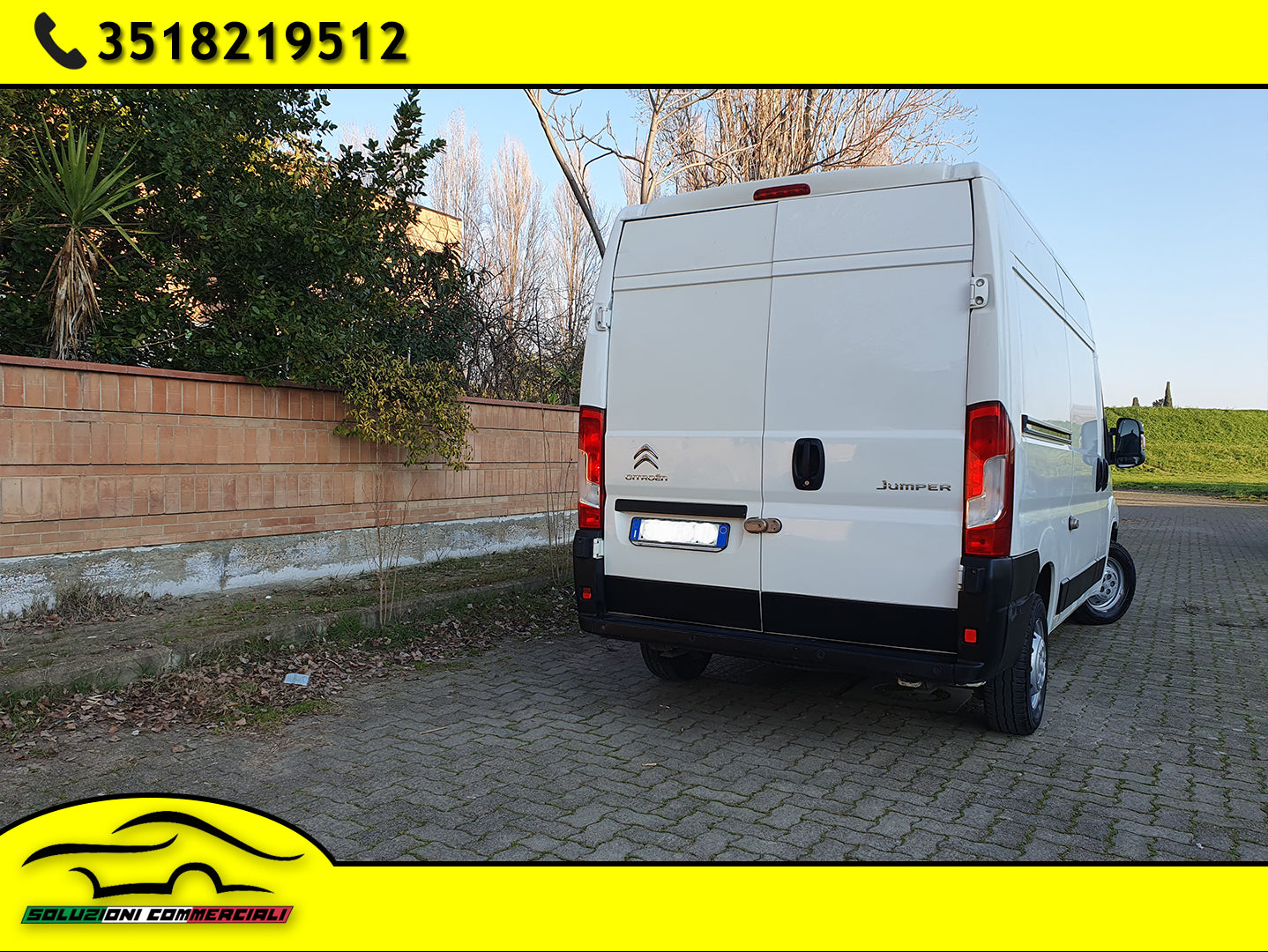 CITROEN  JUMPER H2L2 2.0 120 cv   12/2019 KM 75.000  € 8.300