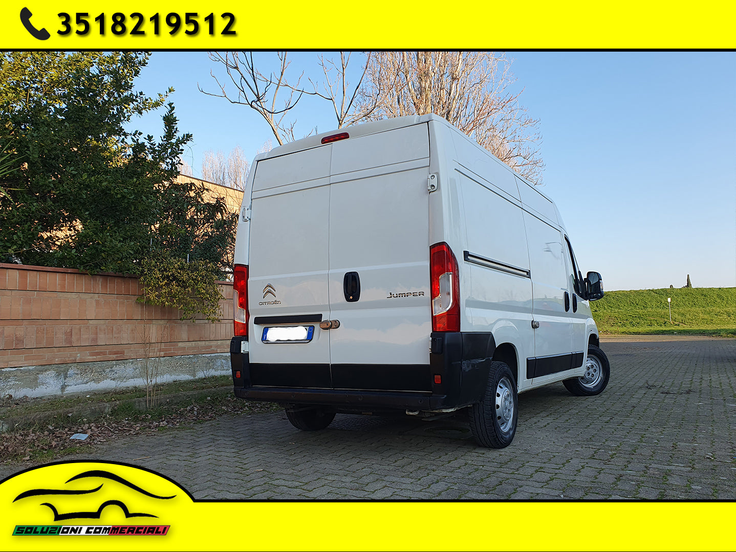 CITROEN JUMPER 2.0 120 CV  12/2019 KM 75.000   6600€