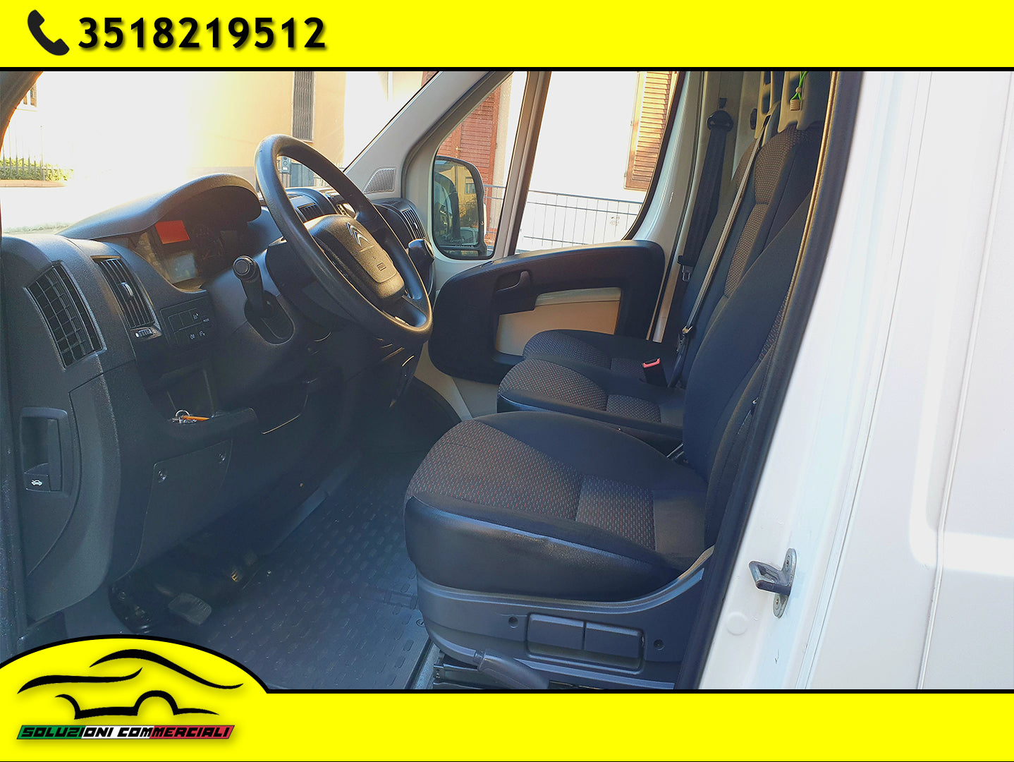 CITROEN JUMPER 2.0 120 CV  12/2019 KM 75.000   6600€