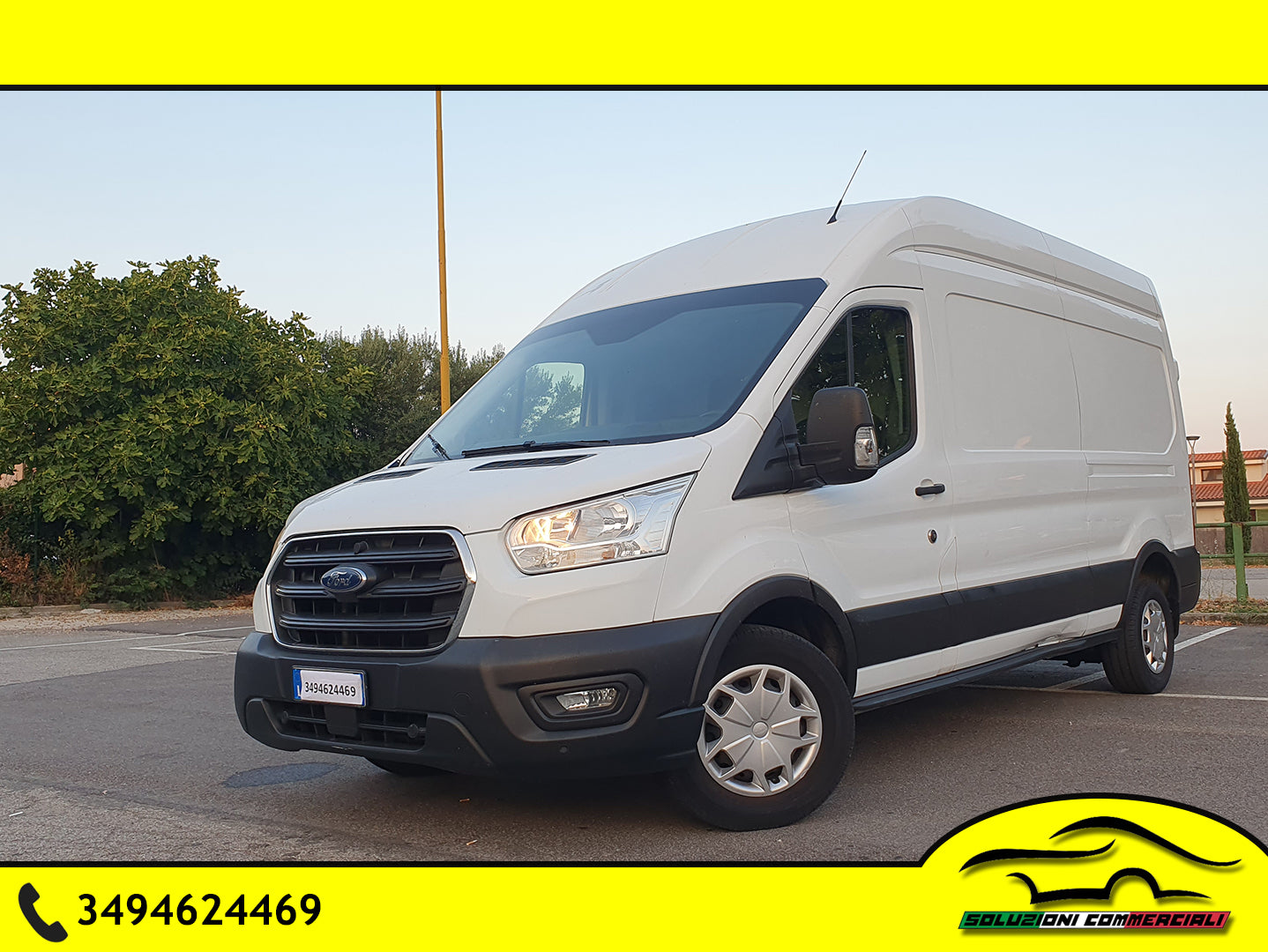 FORD TRANIT L3H3 2.0 130 cv 5/2020  km 68.000  € 18700