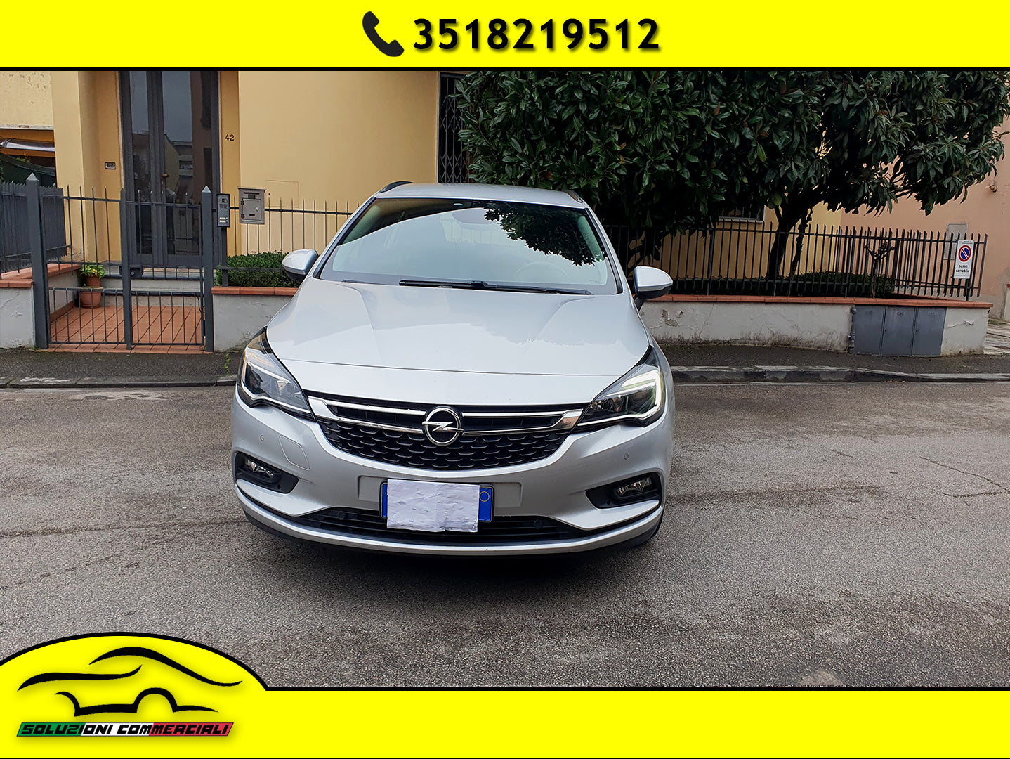 Opel Astra sw 1.6 136 cv Business  Cambio aut. 8/2019 64.000 km  €9.300
